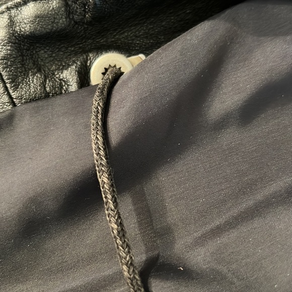 Antonio Giouanni Vintage Leather Jacket Size XXL Man Black - Picture 10 of 12